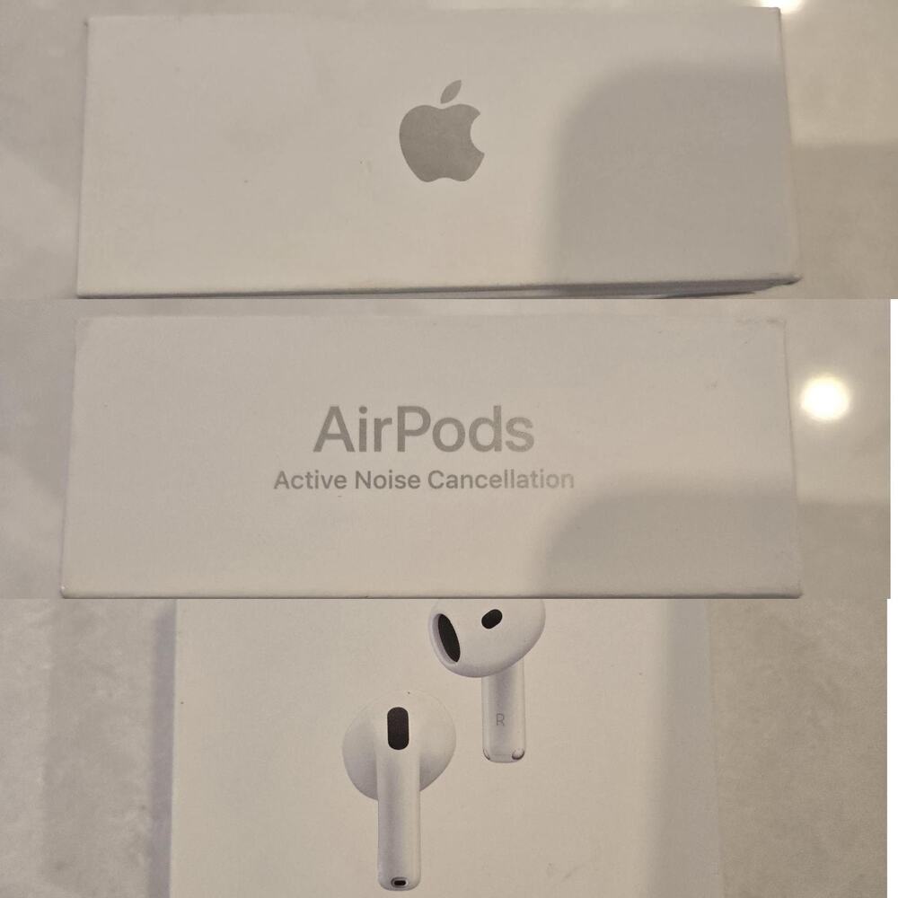 new Apple AirPods 4 with Active Noise Cancellation - Sealed & Genuine w/ Receipt